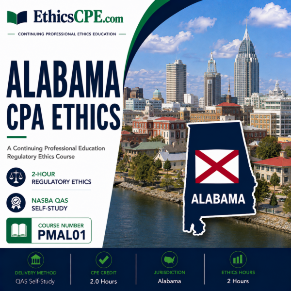 Ethics for Alabama CPAs – 2 Hours