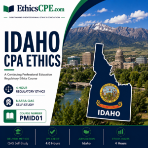 Ethics for Idaho CPAs - 4 Hours