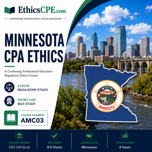 Ethics for Minnesota CPAs – 8 Hours